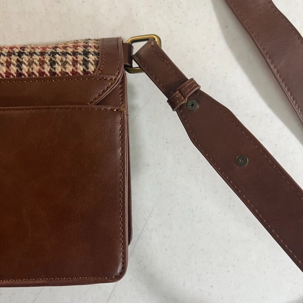 Antik Kraft - Vintage handbag - Brown - Small - Crossbody - Picture 9 of 13